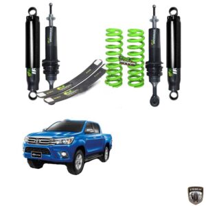 Foamcell Suspension Lift Kit with Add-a-Leaf Toyota Hilux Revo Ironman