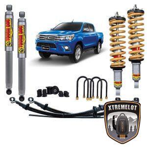Funcell Adjustable Height Kit with Bullet Spring Toyota Hilux Revo Tough Dog