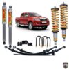 Toyota Hilux Vigo Funcell Adjustable Height Kit Tough Dog with Bullet Spring